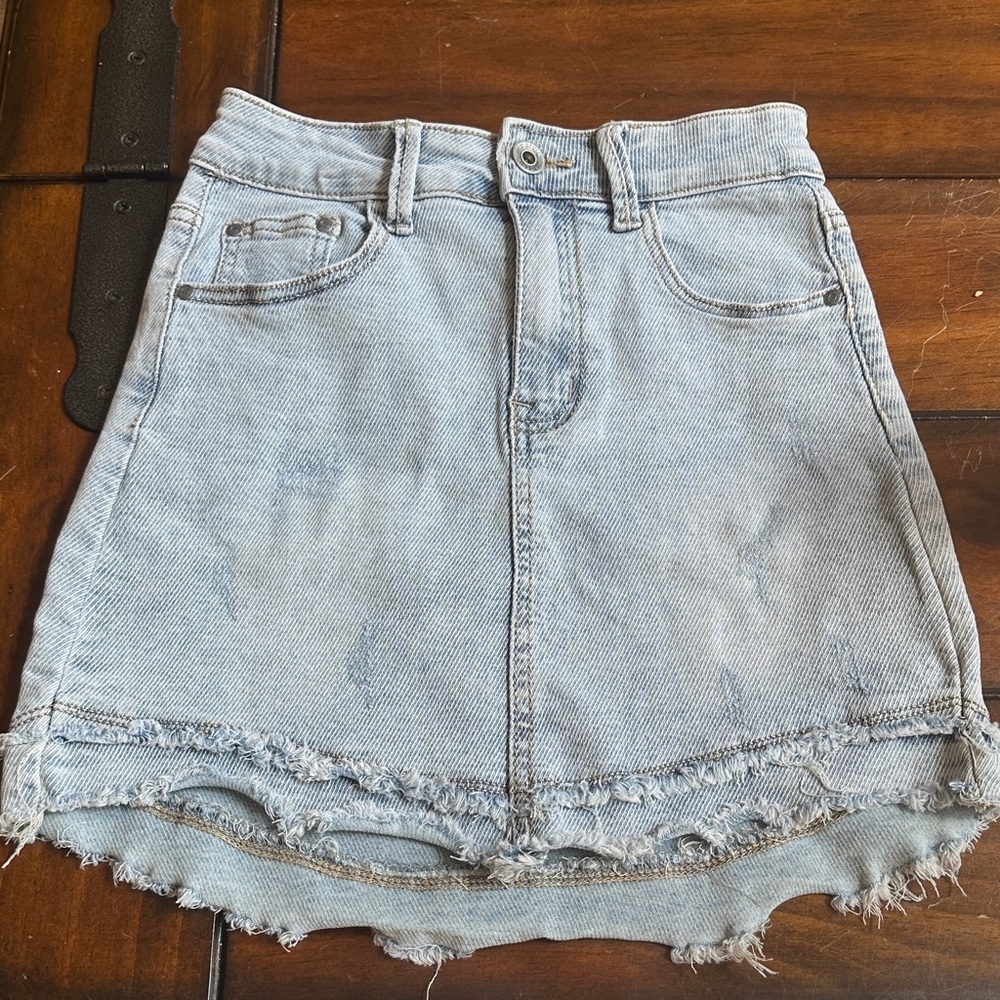 6 Denim Jean Skirt - NWOT
